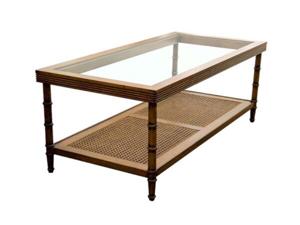 Mesa de Centro Bamboo Palhinha